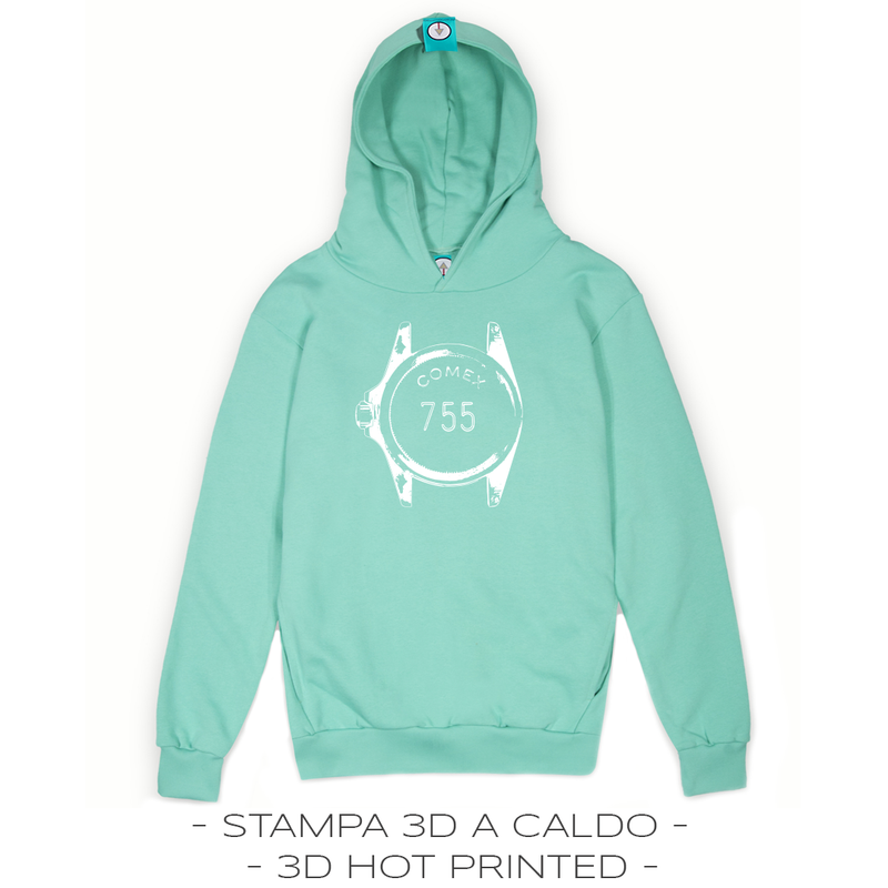 COMEX | felpa cappuccio colors