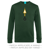 ORANGE ARROW | PATCH sweatshirt