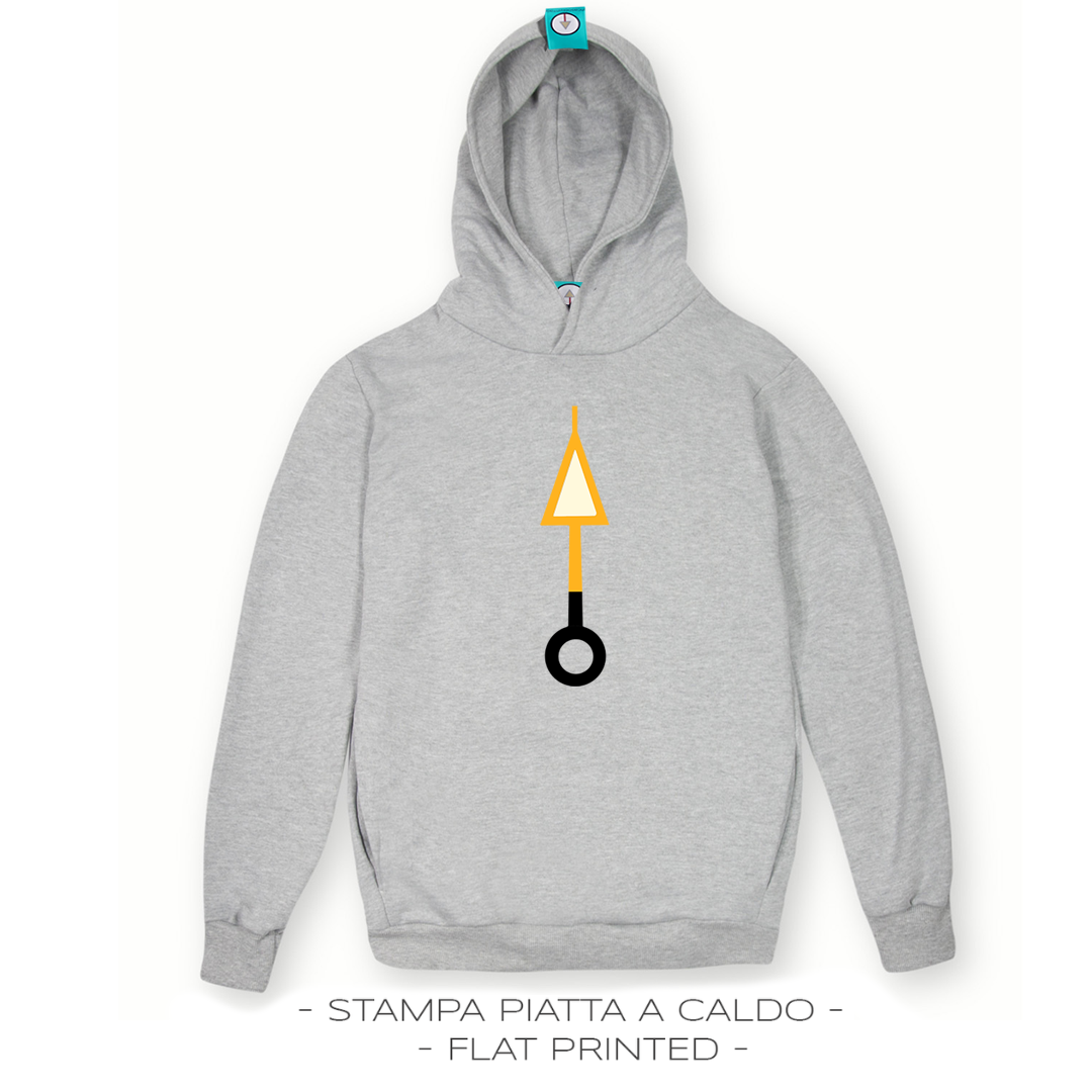 ORANGE ARROW-C | Felpa