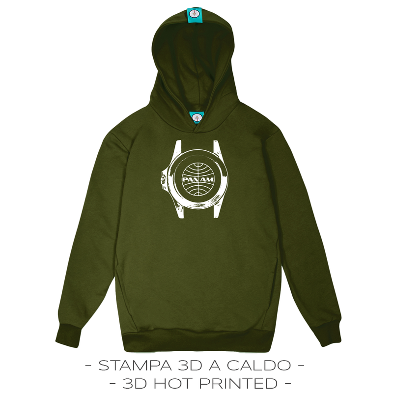 PANAM | felpa cappuccio colors